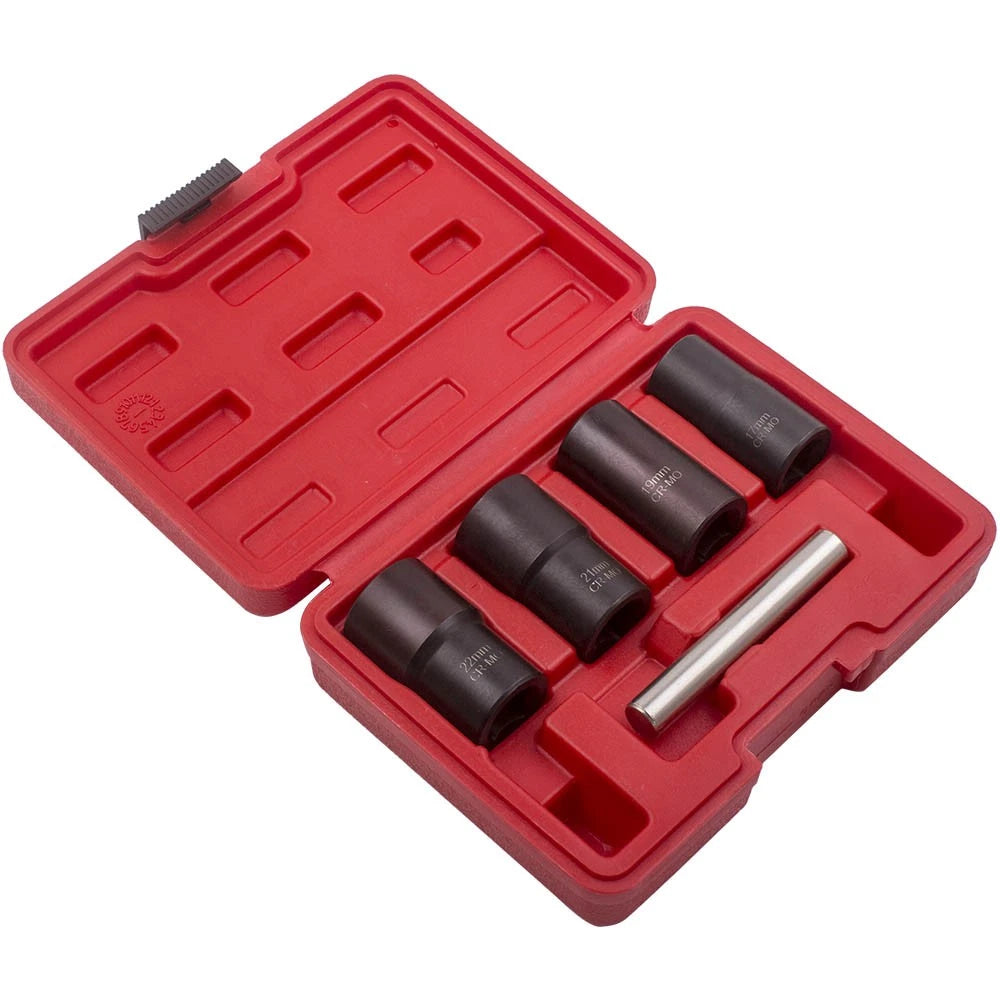Wheel Locking Lug Nut Removal Tool Kit 17mm 19mm 21mm 22mm for