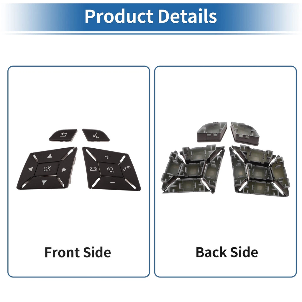 Steering Wheel Control Button Cover for Mercedes-Benz (No. 2185400162)