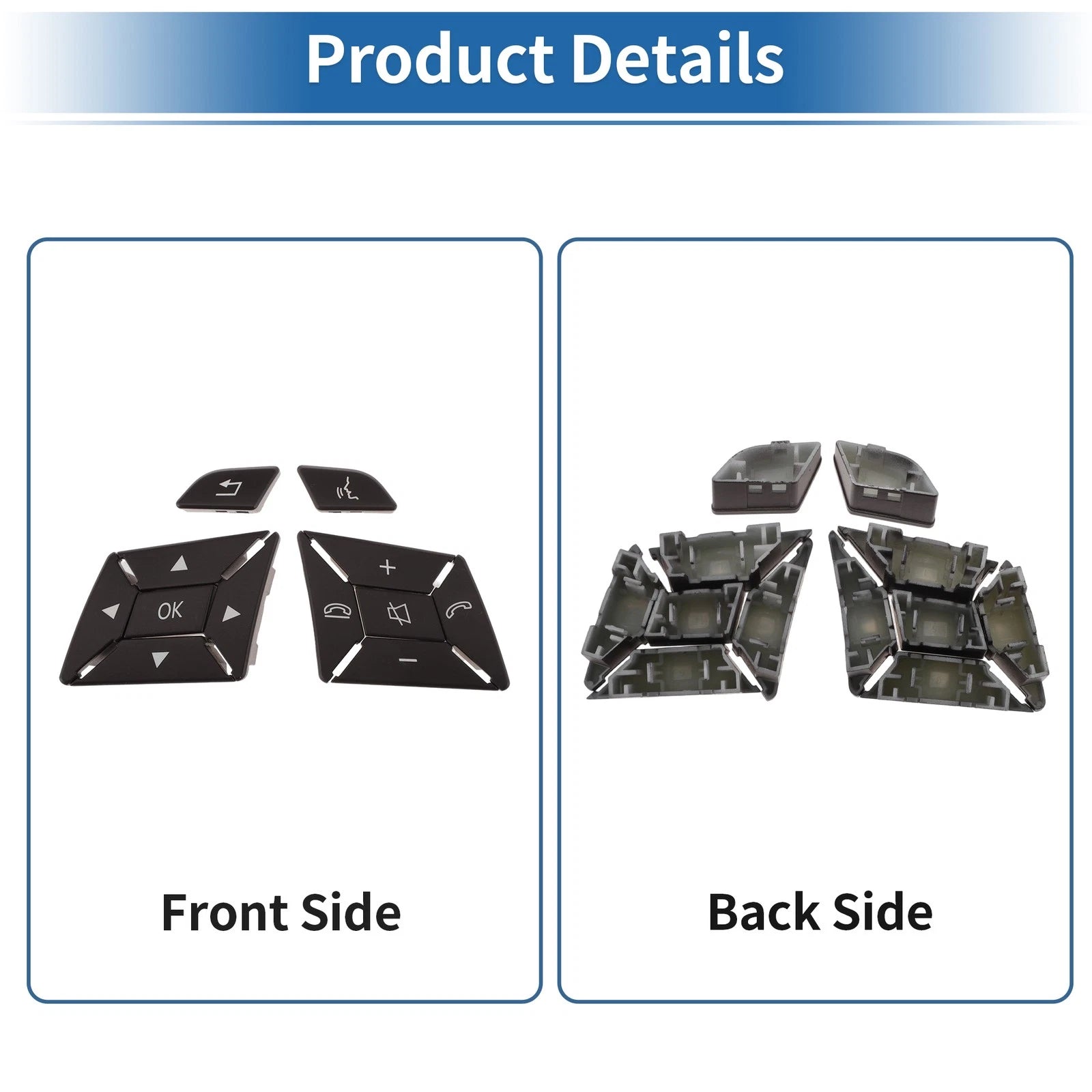 Steering Wheel Control Button Cover for Mercedes-Benz (No. 2185400162)