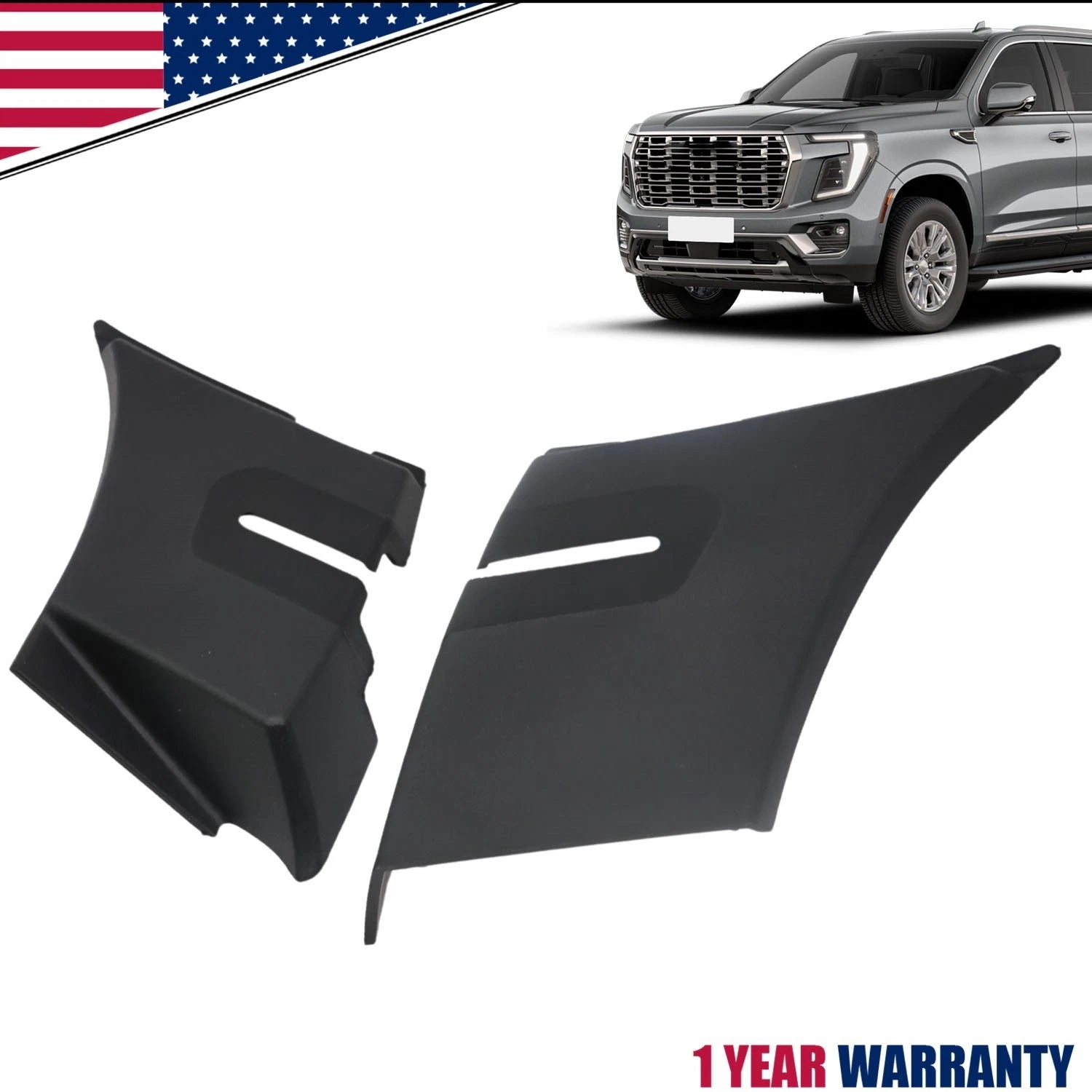 Windshield Wiper Cowl End Air Inlet Panel for Chevy Avalanche GMC Yukon (2007–2014)