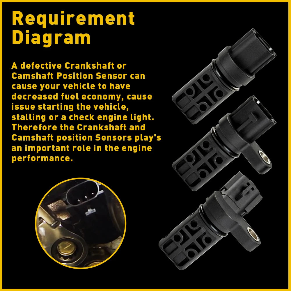 Crankshaft Position Sensors 23731-6J90B 23731-AL61A 23731-AL60C for Nissan