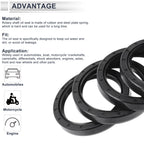 Set of 5 Oil Seal Rotary Shaft Seal Nitrile Rubber 72x90x12mm