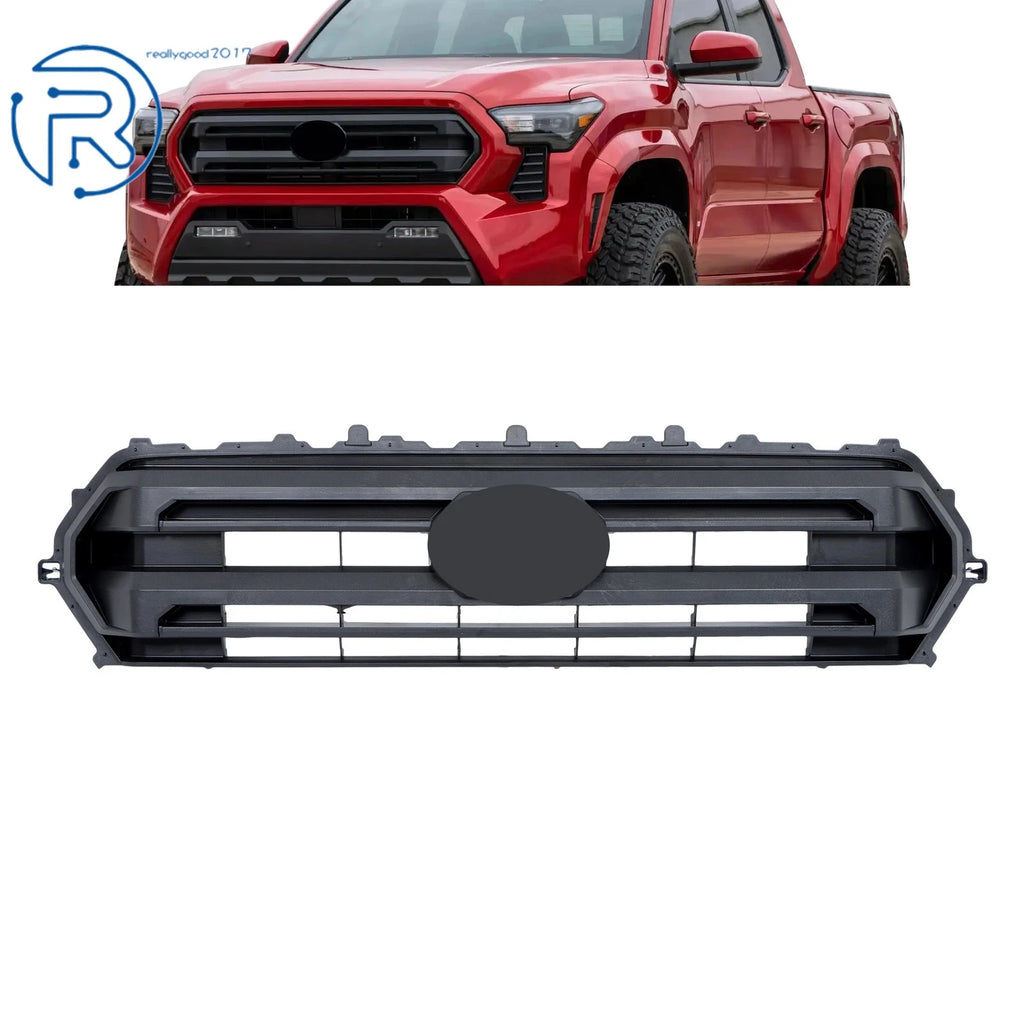Front Bumper Upper Grille Panel for Toyota Tacoma (2024–2025) Black