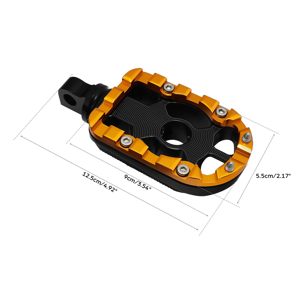10mm Footpegs for Harley Touring Electra Road Glide King