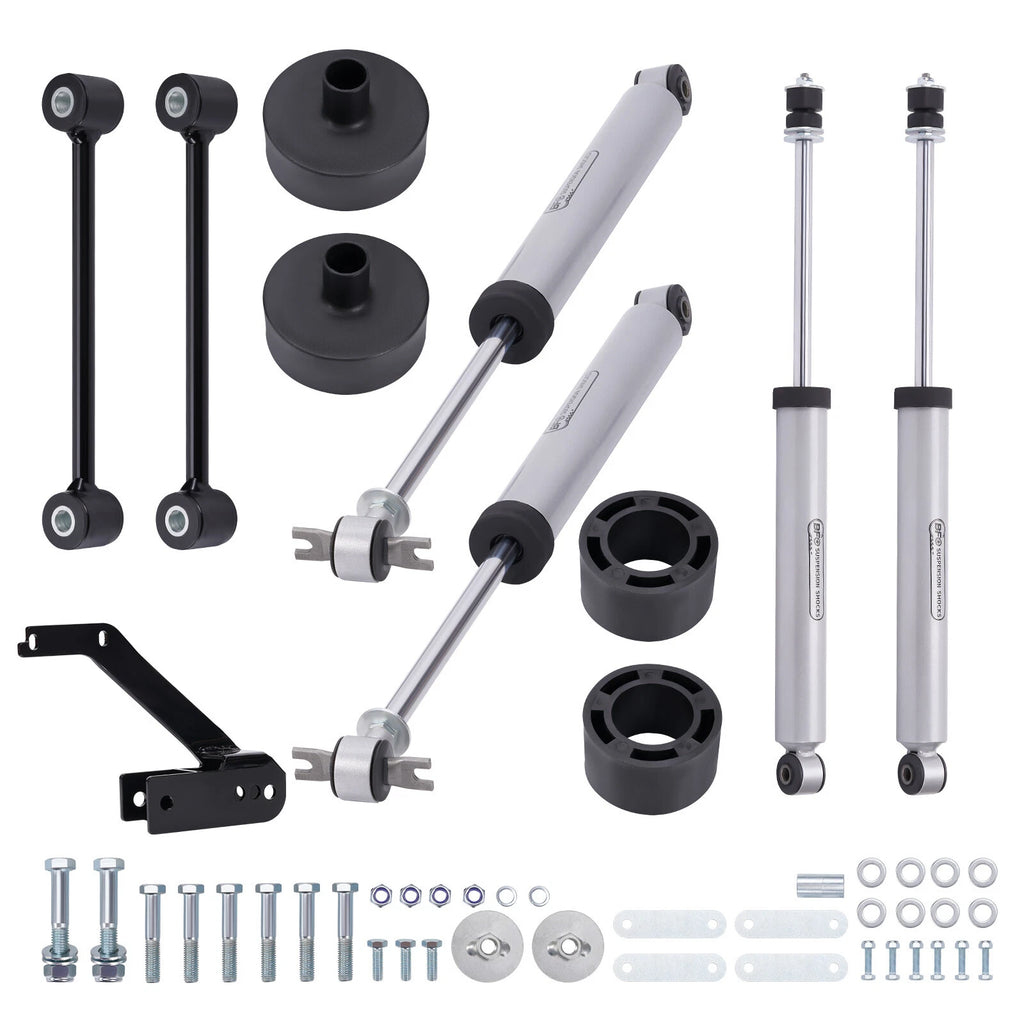 2.5 Inch Suspension Lift Kit with Shocks for Jeep Wrangler JK (2007–2018)