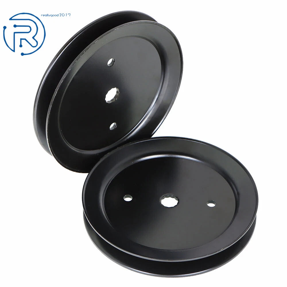 2 Pack Spindle Pulleys for Craftsman Husqvarna 42" 46" Decks