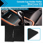 Cup Holder Roller Blind Cover Kit for BMW X5 X6 E70 E71 (2007–2014)