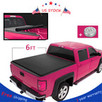 6 ft Soft Vinyl Roll-Up Tonneau Cover for Toyota Pickup Tacoma (1989–2004)