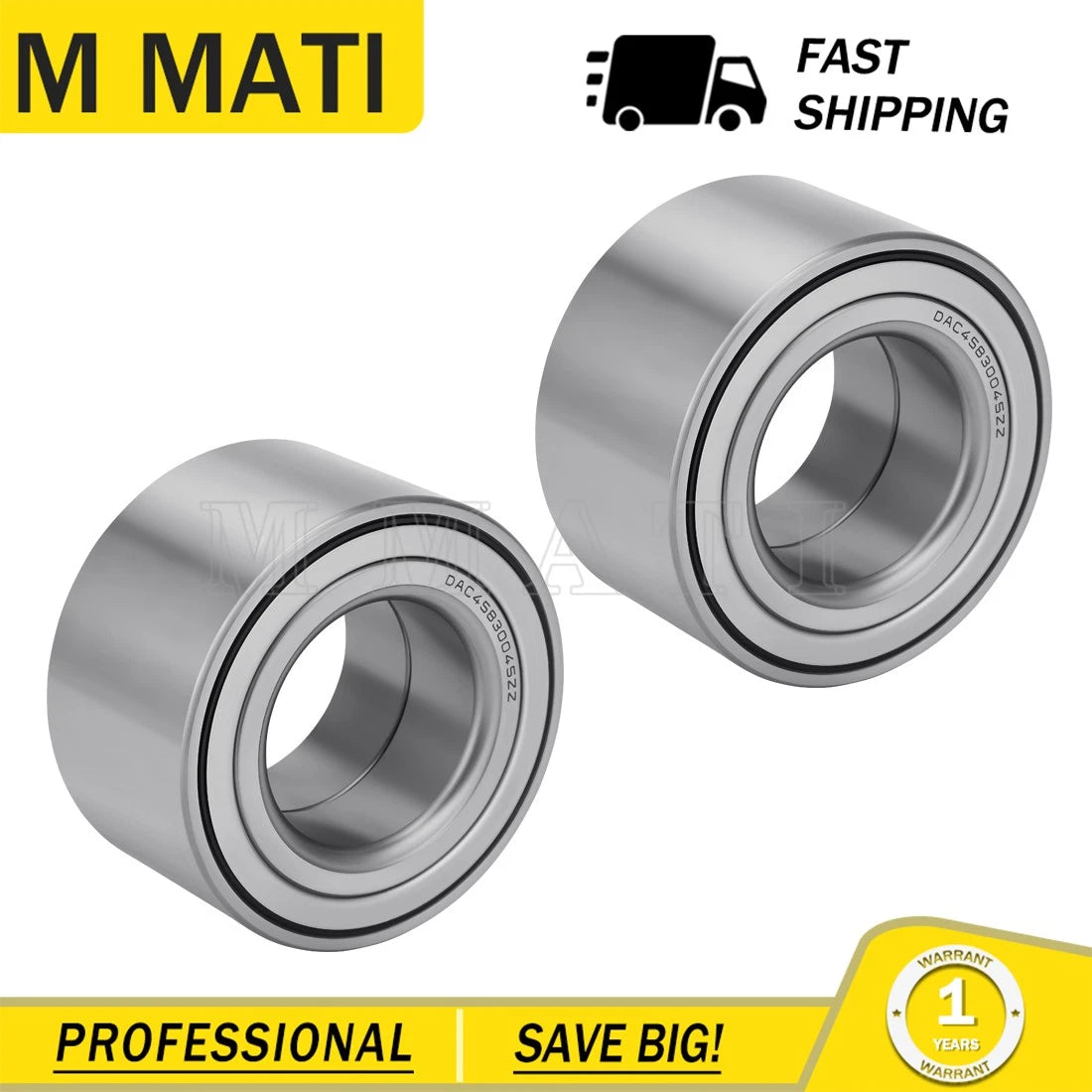 Set of 2 Rear Trailing Arm Bearing Kit for Can-Am Outlander Max (500–800R)
