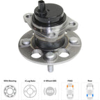 Wheel Hubs for Toyota Yaris (2006–2014) Rear with Bearing & Sensor