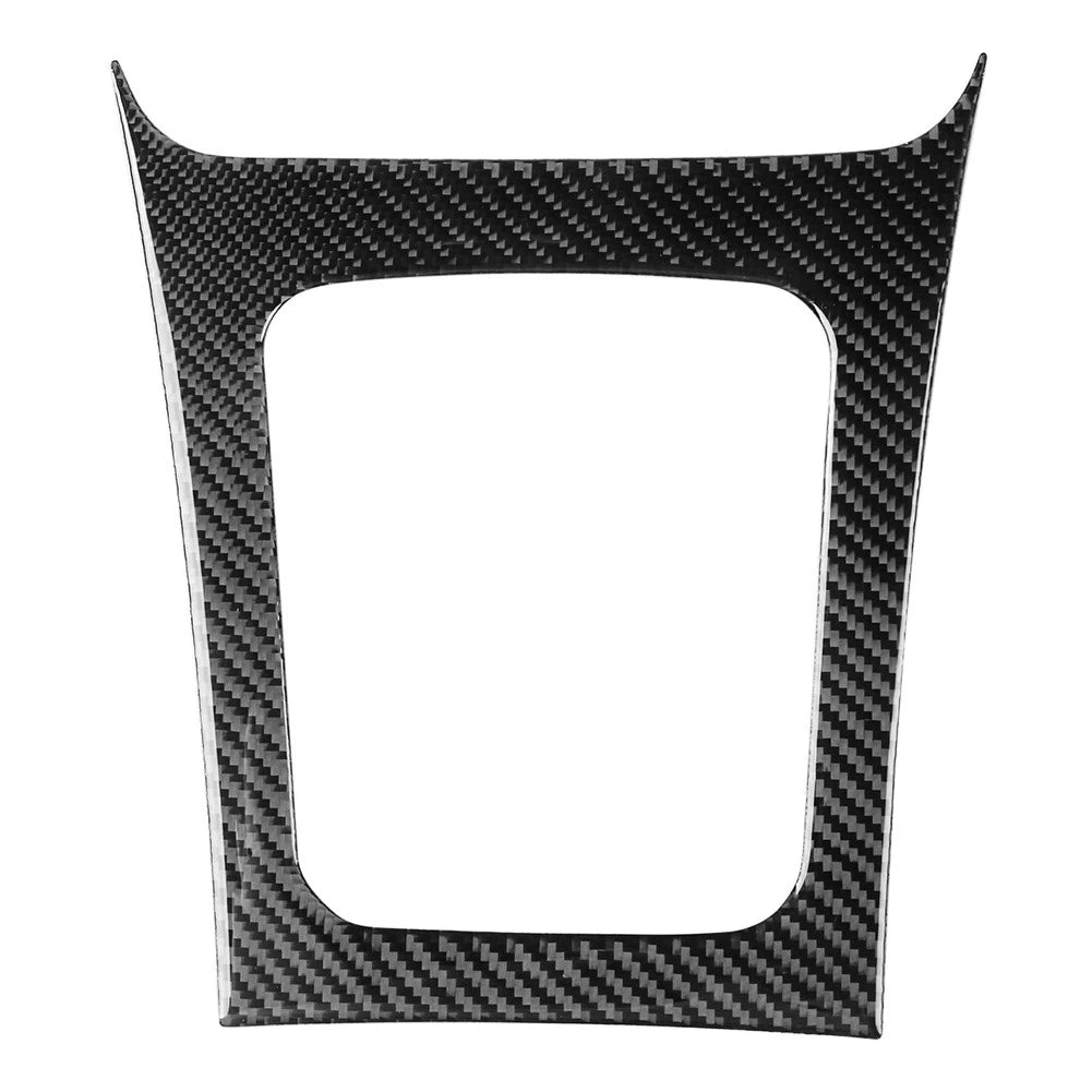Gear Shift Panel Frame Cover Trim for Subaru Forester (2008–2013) Carbon Fiber Black