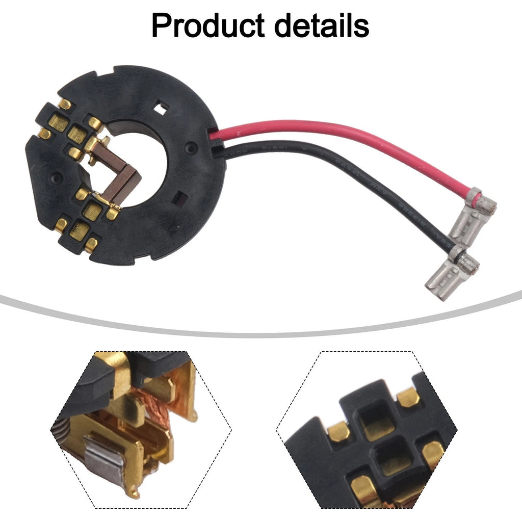 Carbon Brush Holder for Mak DHP482RME DHP482RAE (High Temperature Resistance)