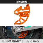 CNC Rear Brake Disc Guard for KTM 250 300 500 EXC F XCW TPI (2004–2023)