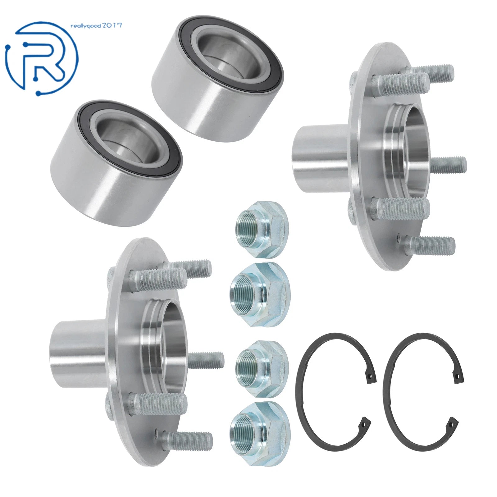 2X Front Wheel Hub & Bearing for Honda Civic (2006–2011)