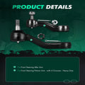 2 Steering Pitman & Idler Arm for Chevy Avalanche Tahoe Suburban Silverado (2001–2013) K6536
