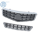 Matte Finish Front Bumper Grilles for Cadillac ATS (2013-2014)