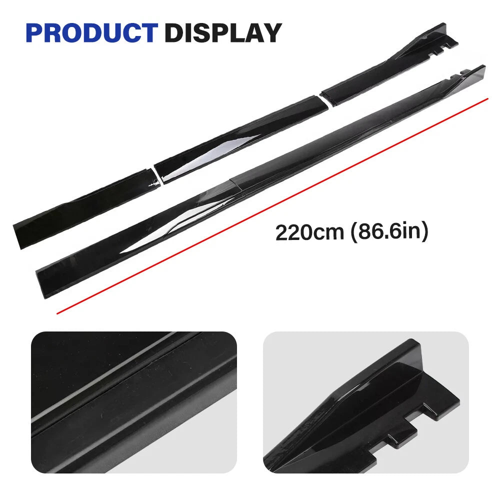 Front Bumper Spoiler Kit for Honda Civic (2016–2021)