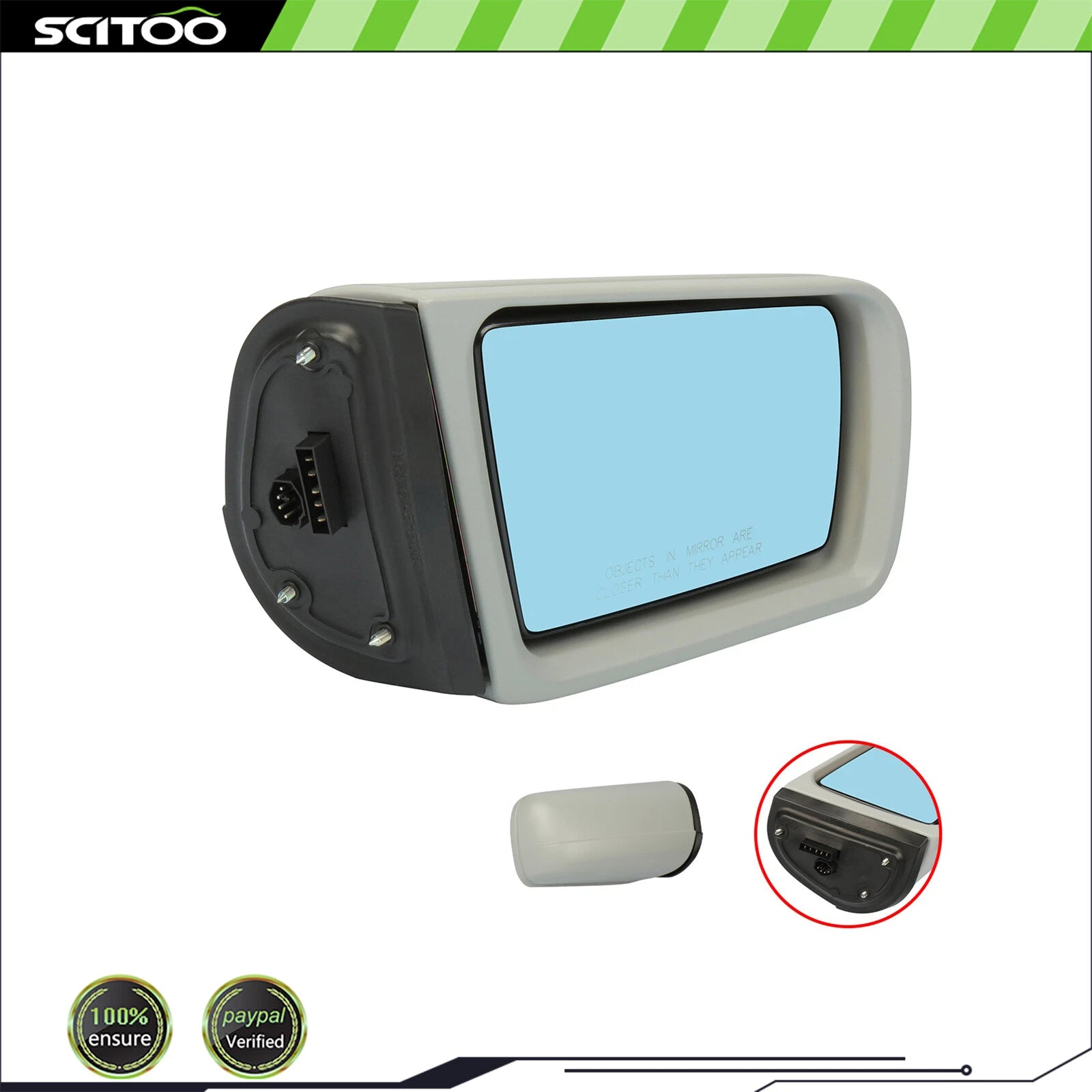 Power Heated Memory Side View Mirror for Mercedes E-Class (1996–1999)