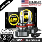 H11 LED Headlight for [Make Model] (YYYY–YYYY) - 6000K White, Error Free