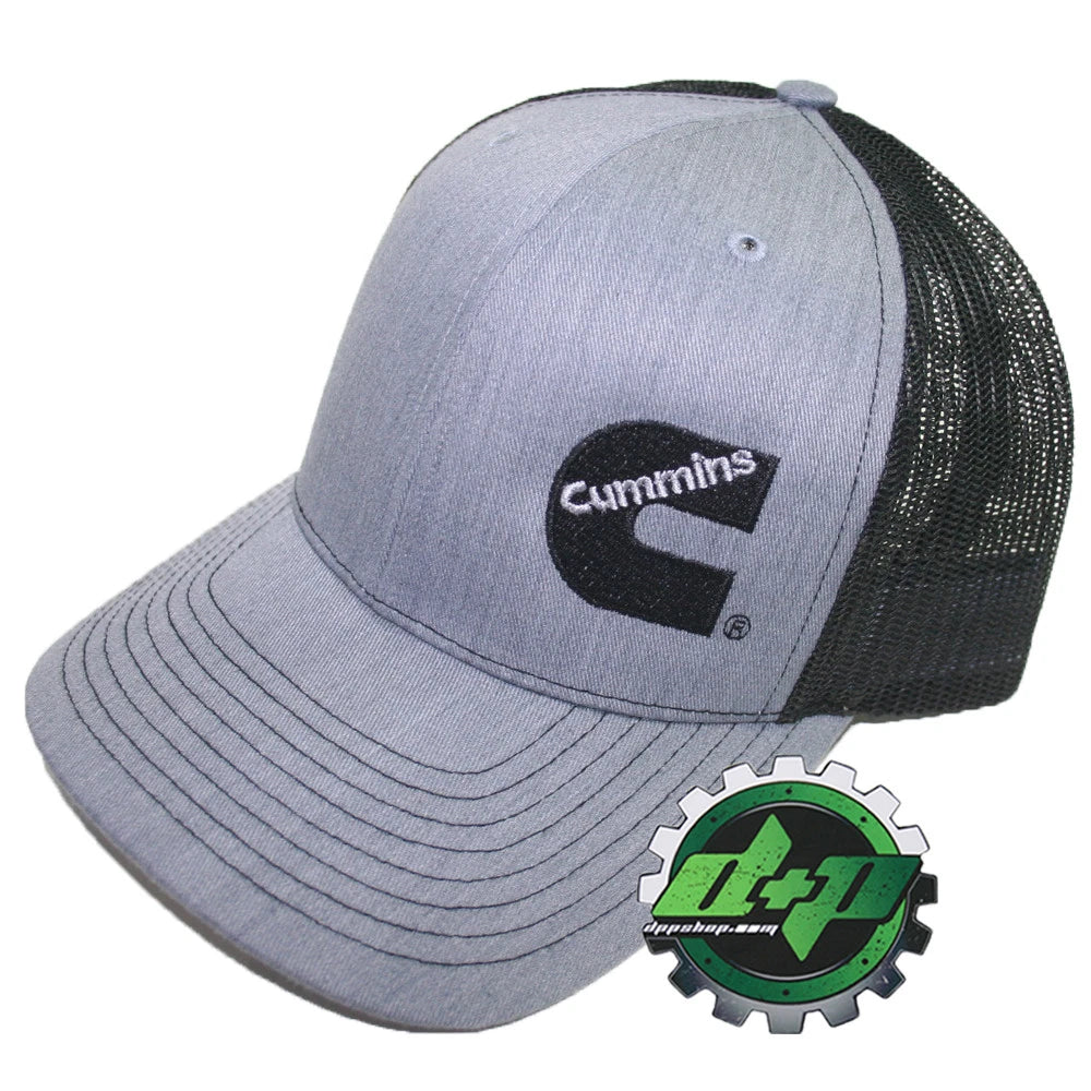 Richardson 112 Trucker Hat for Cummins (Denim Gray/Black Mesh)