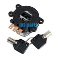 Chrome Ignition Key Switch Kit for Harley-Davidson Rocker FXCW (2008–2009) 71419-03