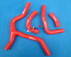 Silicone Radiator Hose for Honda CRF450R 2013-2014 ( Red)
