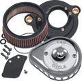 S&S Cycle Stealth Air Cleaner Kit for M8 Models (2017–Present) - Chrome Teardrop