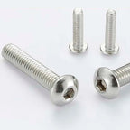 20X M6 Hex Socket Button Head Bolts for Automotive Applications (304 Stainless Steel)