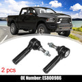 2pcs Front Outer Tie Rod ES800986 for Chrysler 300 (2011–2019) & Dodge Charger (2011–2019)