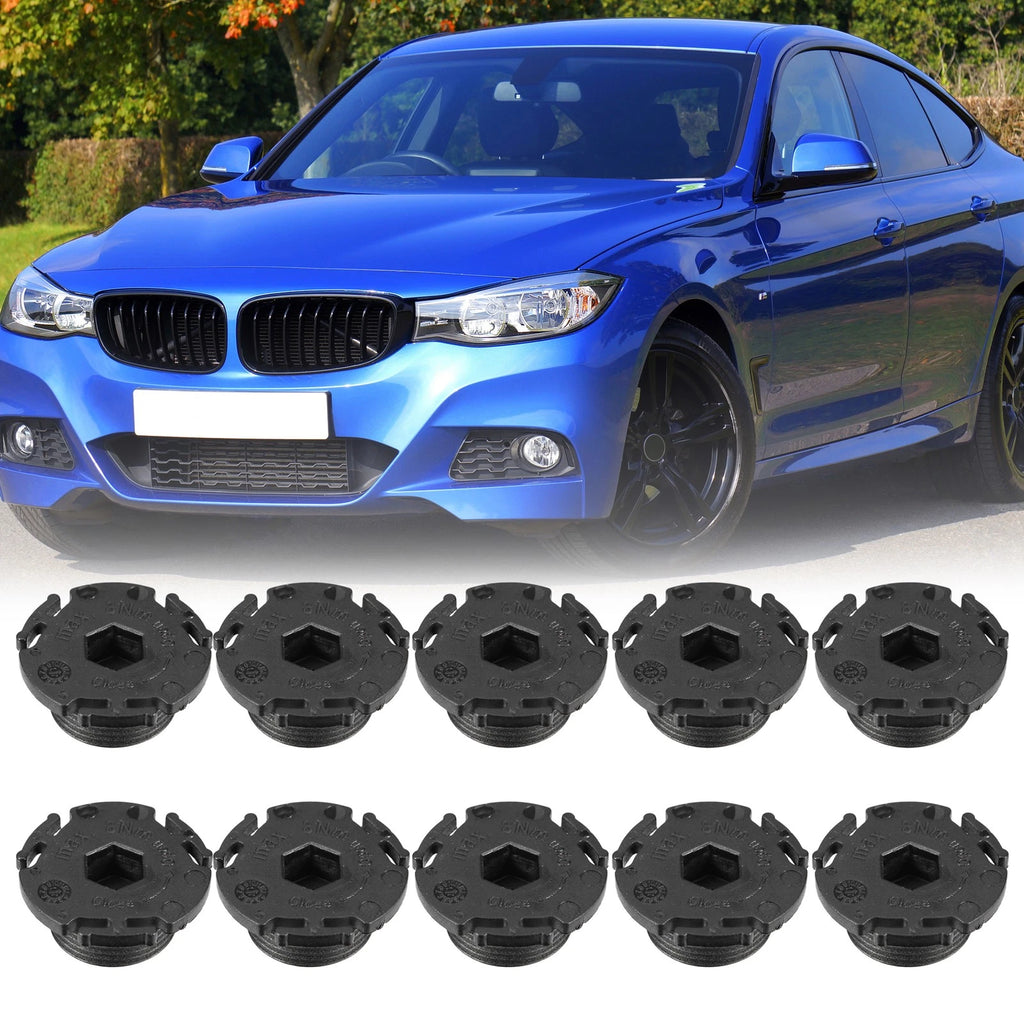10pcs ABS Engine Oil Drain Plug for BMW 320i (2013–2015) 11137605018