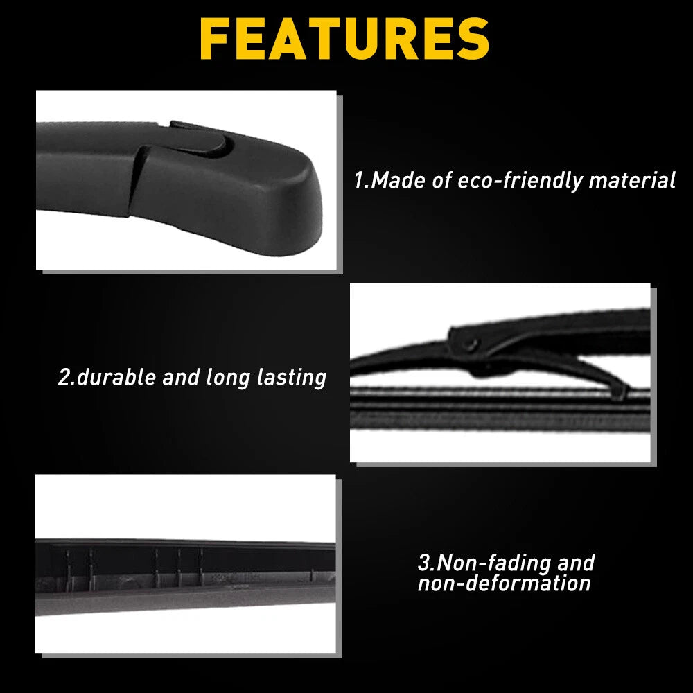 Rear Wiper Arm & Blade Set for Hyundai Tucson (2005–2009)