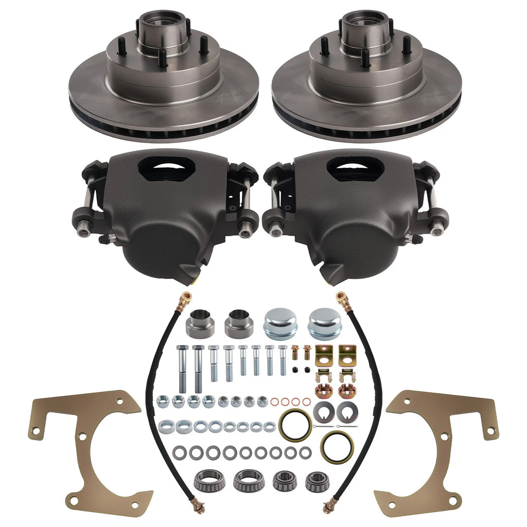Front Brake Conversion Set for Chevy GMC Half-Ton Pickup (1947–1959) 5x4.75"