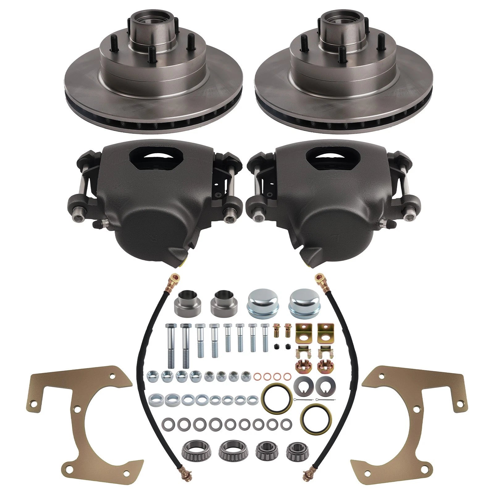 Front Brake Conversion Set for Chevy GMC Half-Ton Pickup (1947–1959) 5x4.75"