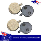 2 Pairs Resin Disc Brake Pads for JAK ZOOM (New)