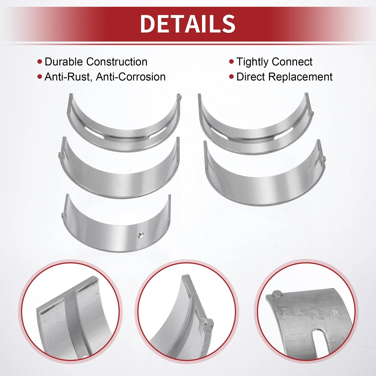 Main Bearing and Connecting Rod Bearing Kit for Toyota Land Cruiser (2002–2010)