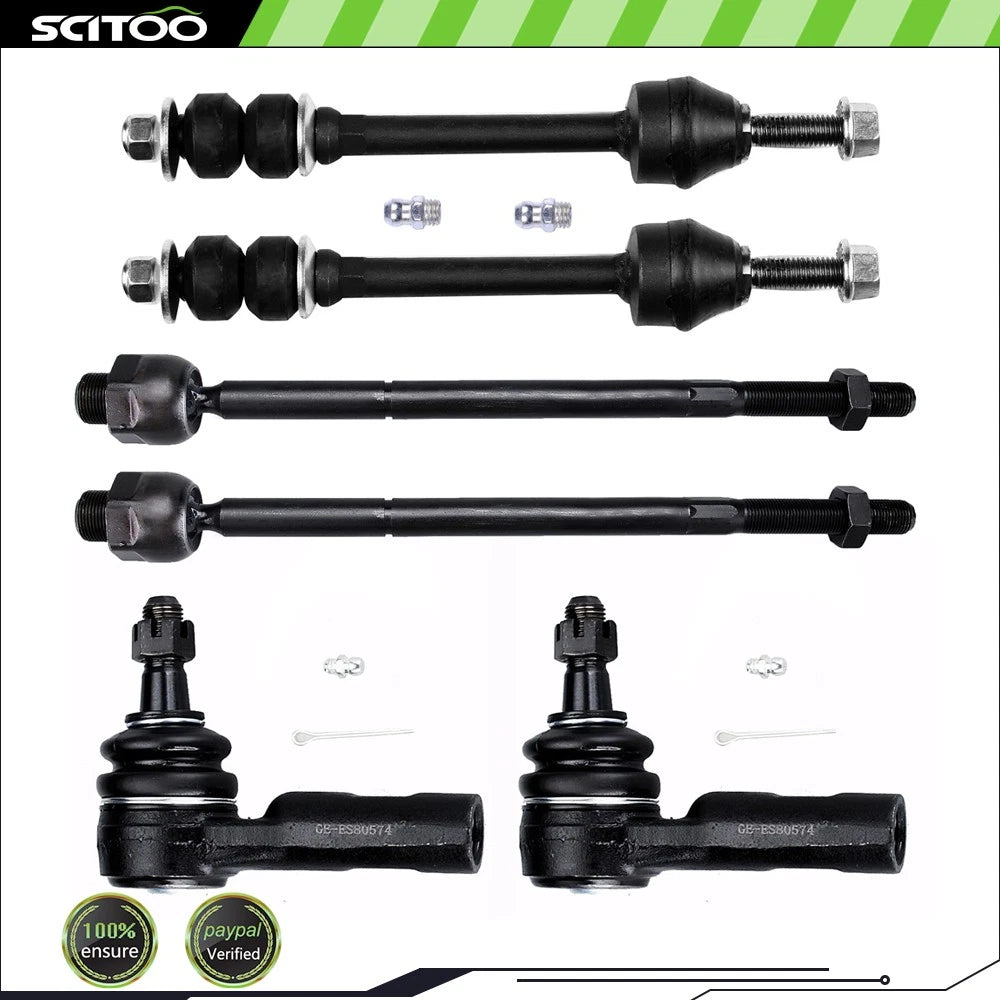Set of 6 Sway Bar End Links for Dodge Ram 1500 (2006–2008)