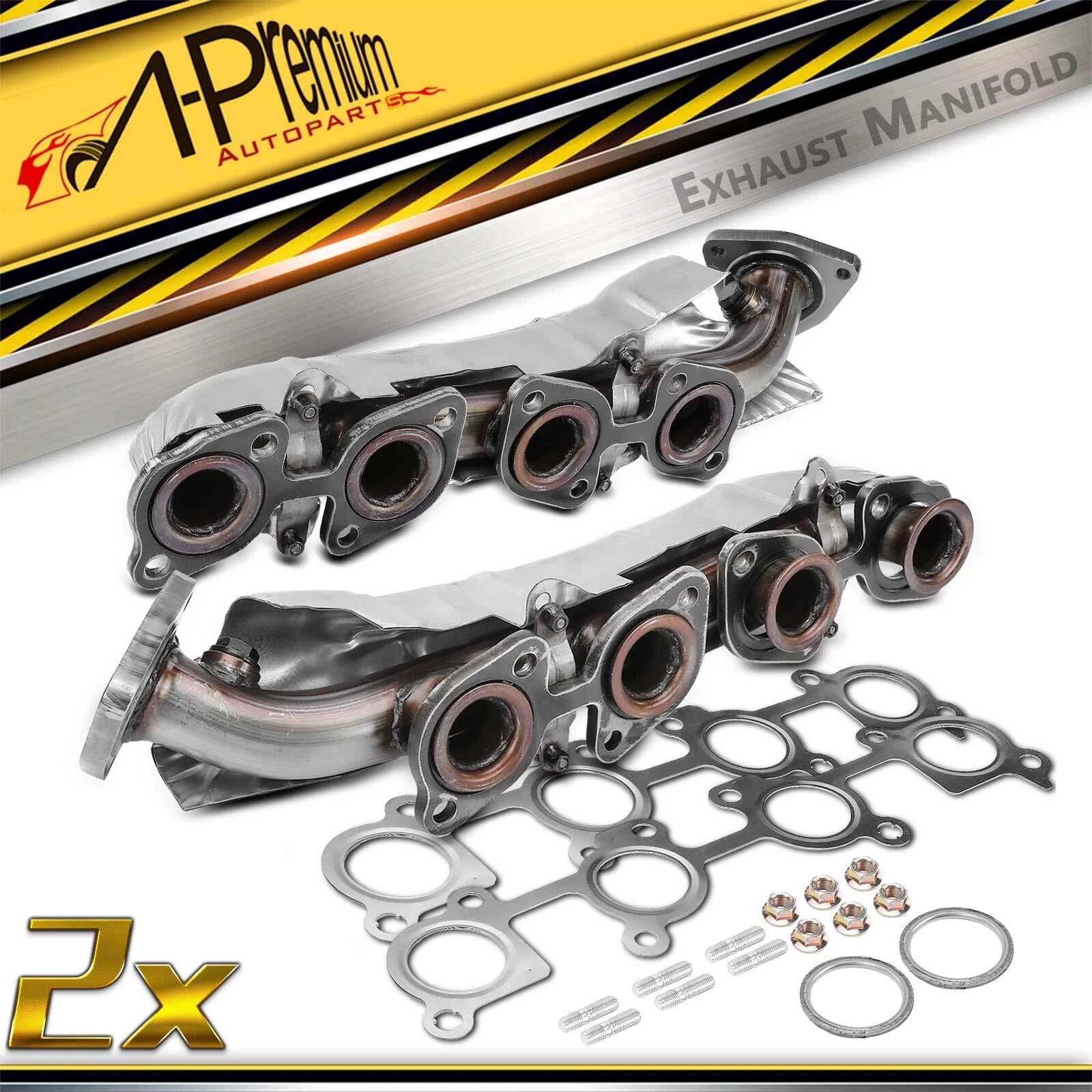 Left & Right Exhaust Manifold for Toyota Tundra (2000-2004)