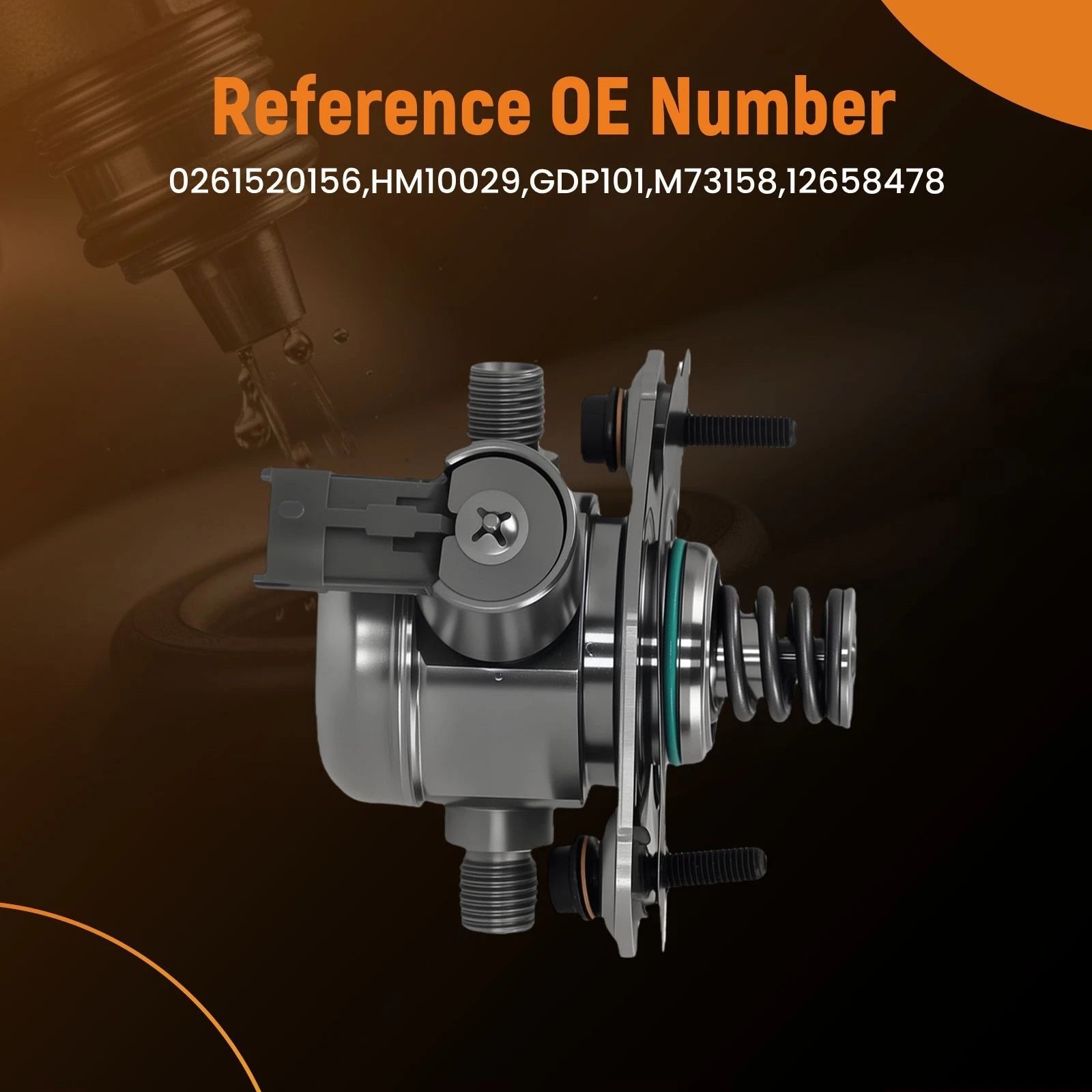 High Pressure Gas Pump for Saab 9-5 2.0L L4 (2011) 12614737 12625764