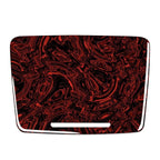 Fire Red Water Cup Holder Panel Cover for Mercedes-Benz C Class (2015-2021)