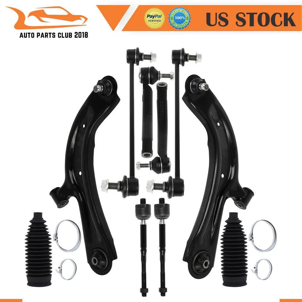 Set of 10 Front Lower Control Arm Ball Joints for Nissan Sentra (2013–2019)