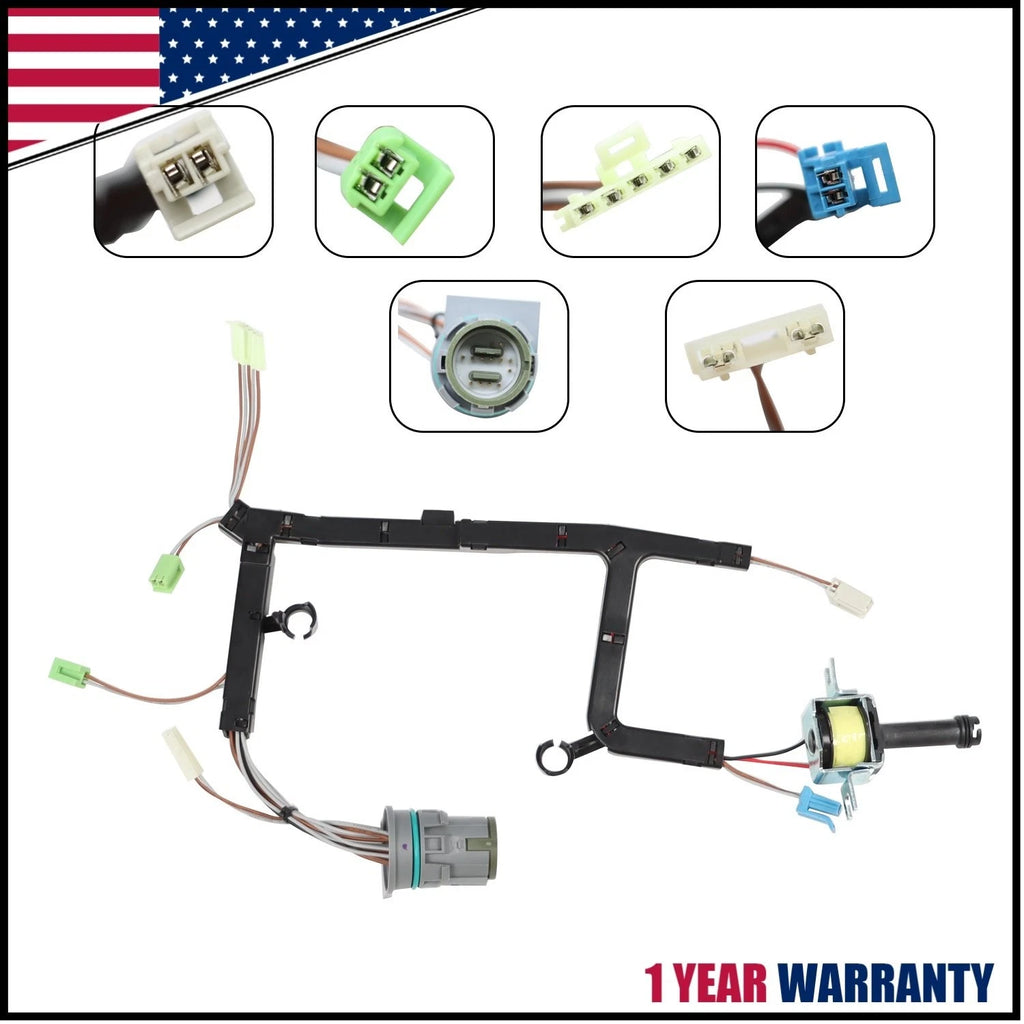 4L60E Internal Wire Harness with Anti-bleed Lock-up Solenoid for Chevrolet (2003–2007)
