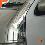 Chrome Front Side Hood Body Cover Trim for Toyota Hiace Commuter (2005-2019)