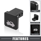 Set of 2 Hood Release Latch Handle Repair Kit for Honda CRV (1997–2006) 718844879408