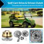 Drive & Driven Clutch for Yamaha Golf Cart G2 G8 G9 G11 G14 G16 G20