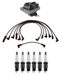 Ignition Wires & Spark Plugs Kit for Chevy GMC K1500 K2500 (1996–2002)