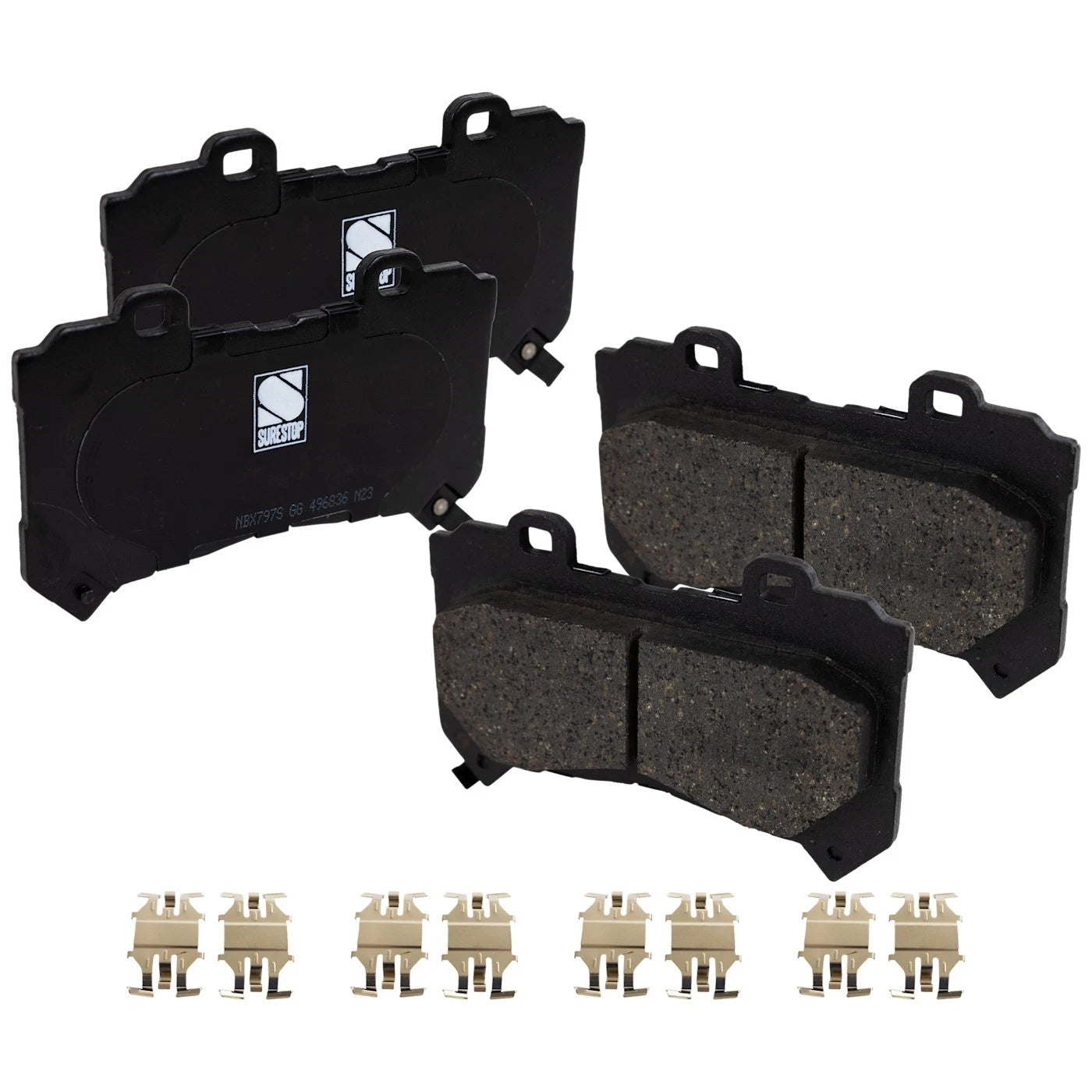 Front Brake Pads Set for Chevy Colorado GMC Canyon (2015–2020)