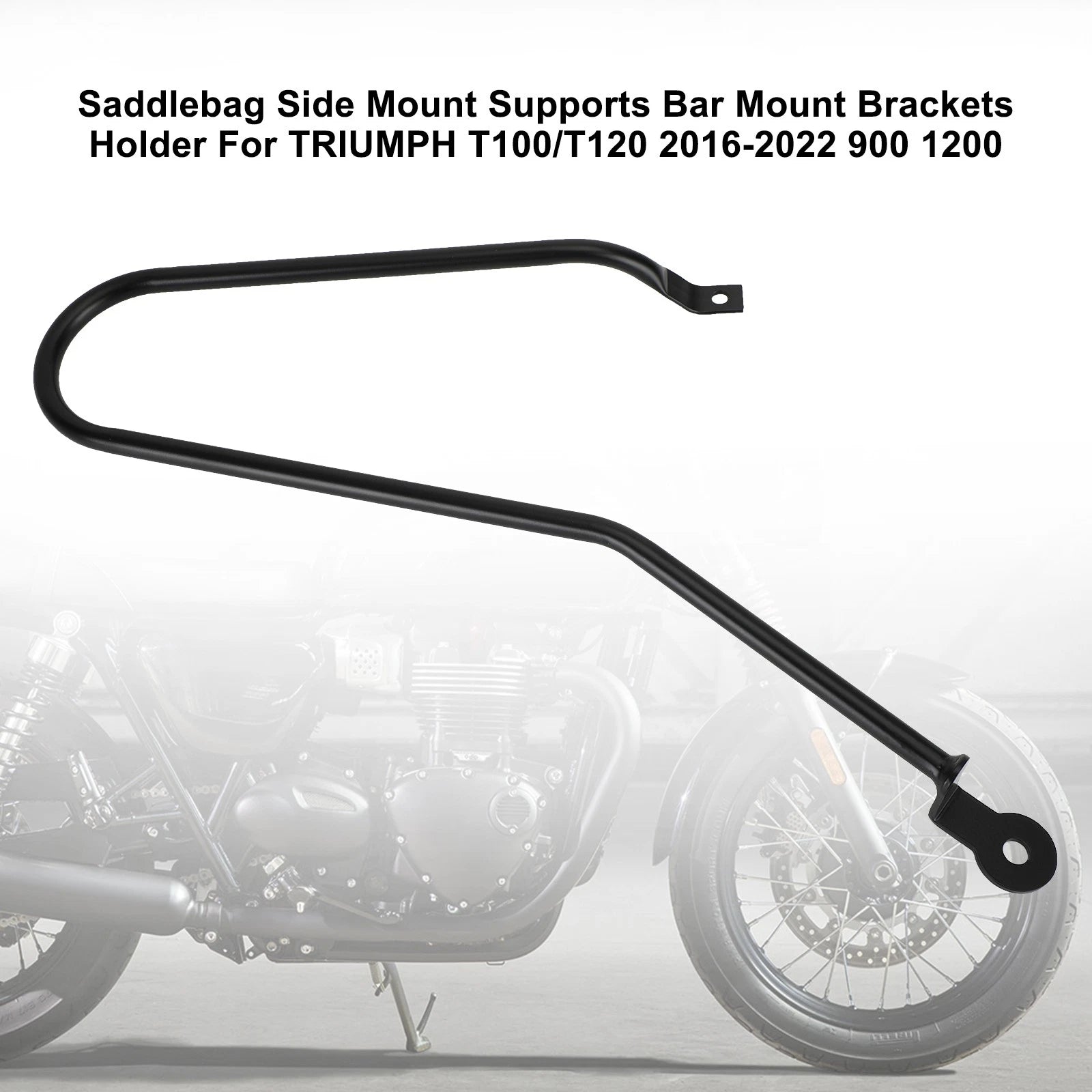 Side Saddle Bag Mounting Bracket Right for Triumph T100/T120 (2016–2022)