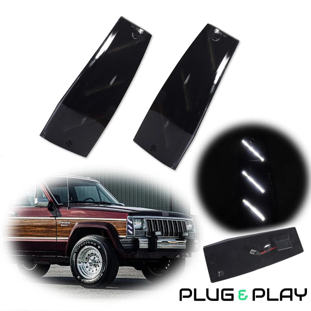 LED Front Vertical Side Markers for Jeep Cherokee XJ (1984–1996)