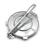 Aluminum Tortilla Press 6" for Tortillas (10" Handle)