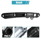 Rear Trunk Handle with Lamp for Volkswagen (1T0827574L, 1T0827574C, 1TD827574A)